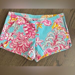 Lilly Pulitzer Colorful Floral Women's Shorts